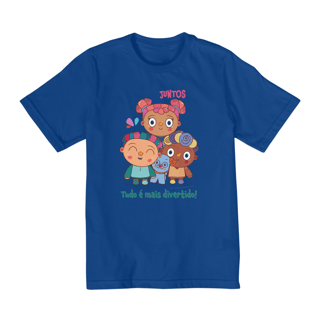 Nome do produto Camiseta Infantil Quality Juntos Tudo é Mais Divertido (10 a 14)