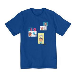 Nome do produto Camiseta Infantil Quality Quadrinhos (2 a 8)