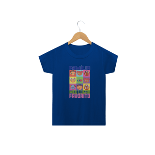Nome do produto Camiseta Infantil Classic Família Meu Lugar Favorito