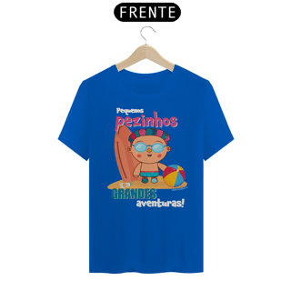 Nome do produto Camiseta Quality Pequenos Pezinhos Grandes Aventuras