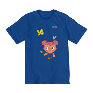 Nome do produto Camiseta Infantil Quality Borboletas (10 A 14)