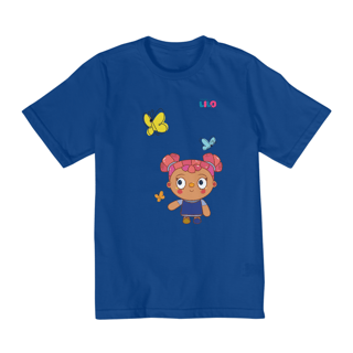 Nome do produto Camiseta Infantil Quality Borboletas (2 a 8)