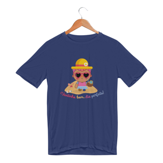 Nome do produto Camiseta Sport Dry Ventinho Bom, Dia Perfeito!