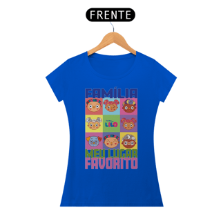 Nome do produto Camiseta Feminina Família Meu Lugar Favorito