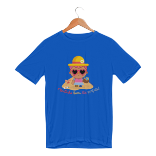 Nome do produto Camiseta Sport Dry Ventinho Bom, Dia Perfeito!