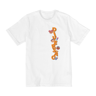 Nome do produto Camiseta Infantil Quality Diversão (10 a 14)