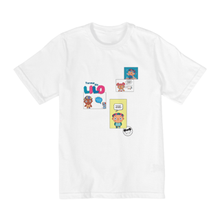 Nome do produto Camiseta Infantil Quality Quadrinhos (10 a 14)