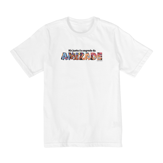 Camiseta Infantil Quality Amizade (2 a 8)