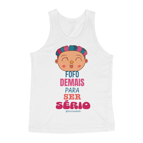 Regata Quality Fofo Demais Para Ser Sério