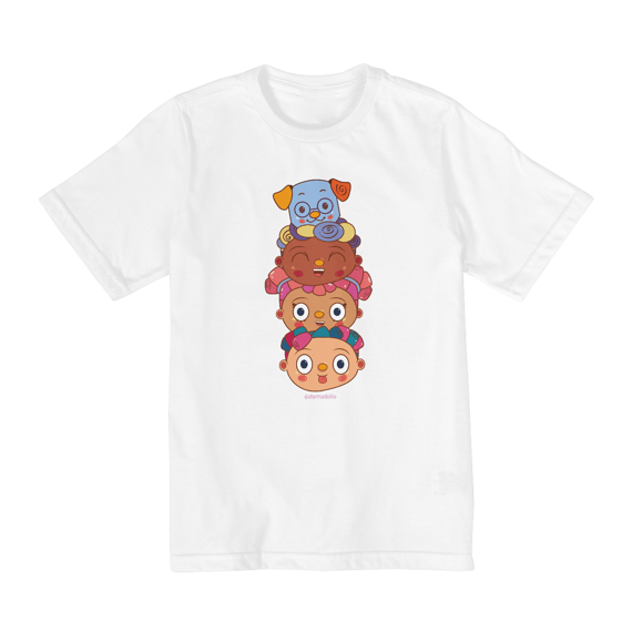 Camiseta Quality Infantil Turma Toda (2 a 8)
