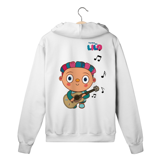 Moletom com Zíper Música