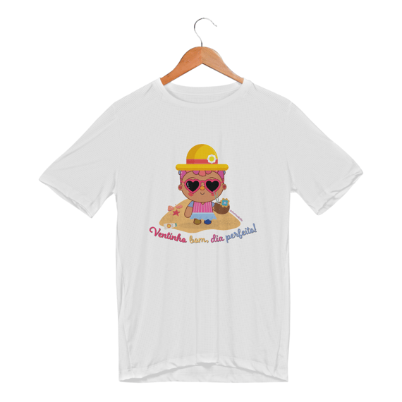Camiseta Sport Dry Ventinho Bom, Dia Perfeito!