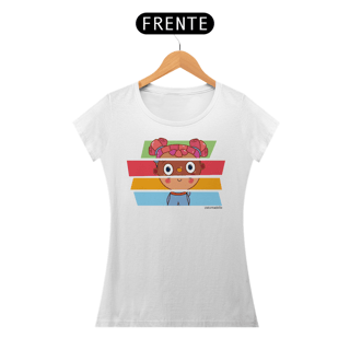 Nome do produto Camiseta Feminina Faces
