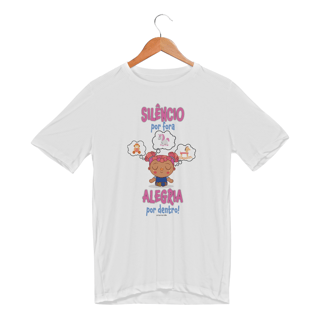 Nome do produto Camiseta Sport Dry Silêncio por fora