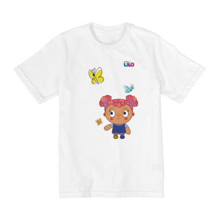 Nome do produto Camiseta Infantil Quality Borboletas (2 a 8)