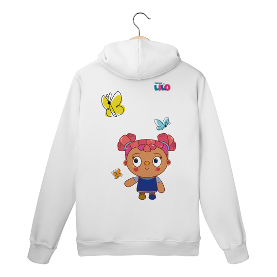 Moletom Canguru Borboletas