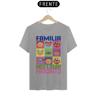 Nome do produto Camiseta Quality Familia Meu Lugar Favorito