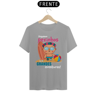 Nome do produto Camiseta Quality Pequenos Pezinhos Grandes Aventuras
