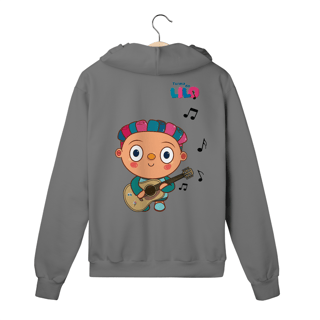 Nome do produto Moletom com Zíper Música