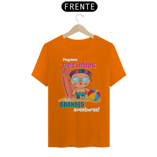 Nome do produto Camiseta Quality Pequenos Pezinhos Grandes Aventuras