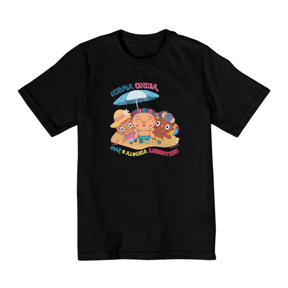 Camiseta Infantil Quality Turma Unida (2 a 8)