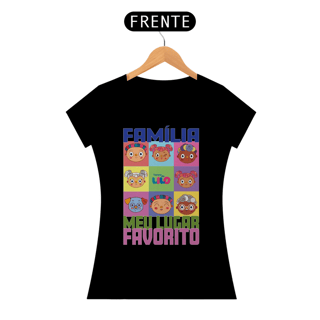 Nome do produto Camiseta Feminina Família Meu Lugar Favorito