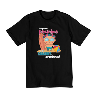 Nome do produto Camiseta Infantil Quality Pequenos Pezinhos Grandes Aventuras (2 a 8)