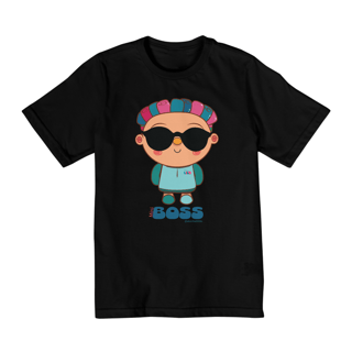 Camiseta Infantil Quality Mini Boss (2 a 8)