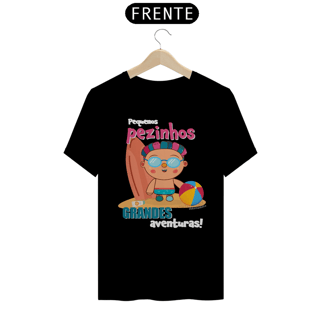 Nome do produto Camiseta Quality Pequenos Pezinhos Grandes Aventuras