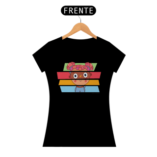 Camiseta Feminina Faces