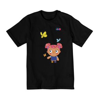 Nome do produto Camiseta Infantil Quality Borboletas (2 a 8)
