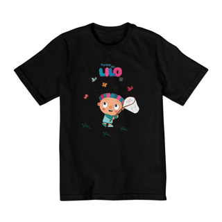 Nome do produto Camiseta Infantil Quality Caçador de borboletas (10 a 14)