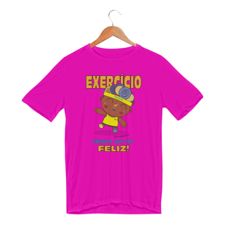 Nome do produto Camiseta Sport Dry Exercício Energia que faz Feliz