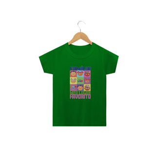 Nome do produto Camiseta Infantil Classic Família Meu Lugar Favorito