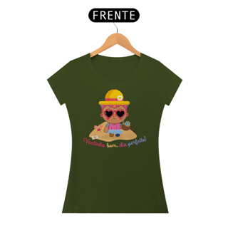 Nome do produto Camiseta Feminina Quality Ventinho Bom Dia Perfeito