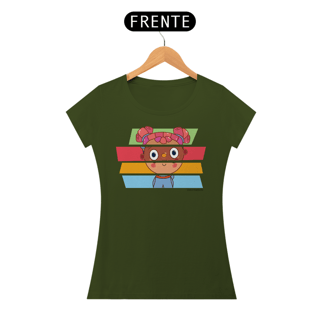 Nome do produto Camiseta Feminina Faces