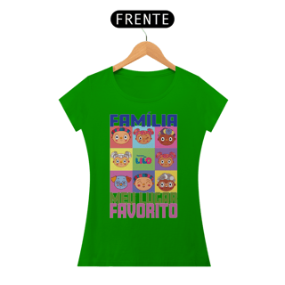 Nome do produto Camiseta Feminina Família Meu Lugar Favorito