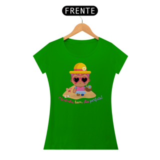 Nome do produto Camiseta Feminina Quality Ventinho Bom Dia Perfeito