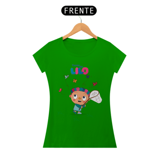 Nome do produto Camiseta Feminina Quality Caçador de borboletas