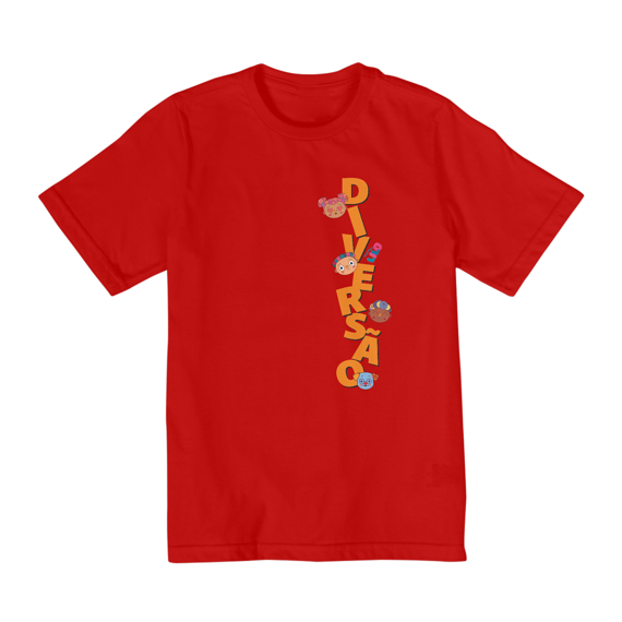 Camiseta Infantil Quality Diversão (2 a 8)