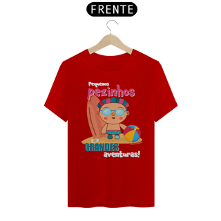 Nome do produto Camiseta Quality Pequenos Pezinhos Grandes Aventuras