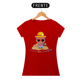 Nome do produto Camiseta Feminina Quality Ventinho Bom Dia Perfeito