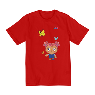 Camiseta Infantil Quality Borboletas (2 a 8)
