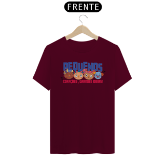 Nome do produto Camiseta Quality Pequenos Corações Grandes Ideias