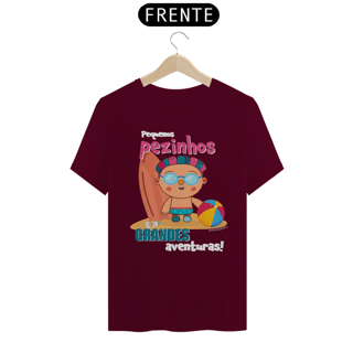 Nome do produto Camiseta Quality Pequenos Pezinhos Grandes Aventuras