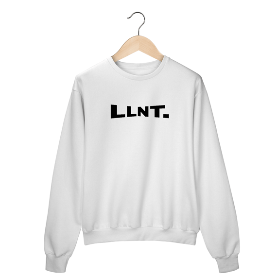 MOLETOM CARECA UNISSEX LILLIANT LLNT BRANCO