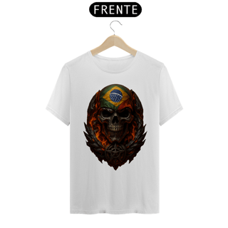 Nome do produto CAMISETA CAVEIRA DE AÇO BRASIL