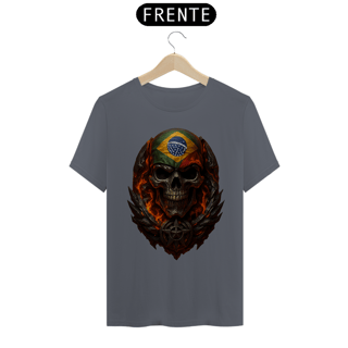 Nome do produto CAMISETA CAVEIRA DE AÇO BRASIL
