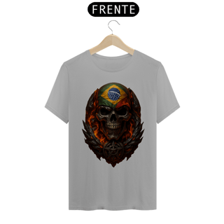 Nome do produto CAMISETA CAVEIRA DE AÇO BRASIL