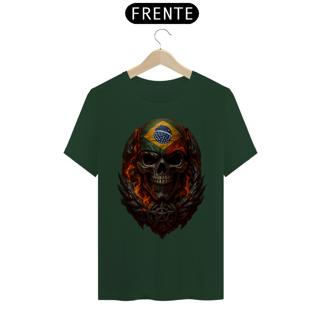 Nome do produto CAMISETA CAVEIRA DE AÇO BRASIL